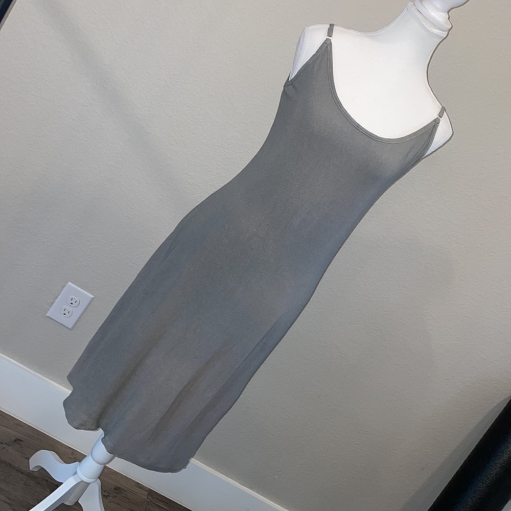Animi Gray Loose Dress Size S
